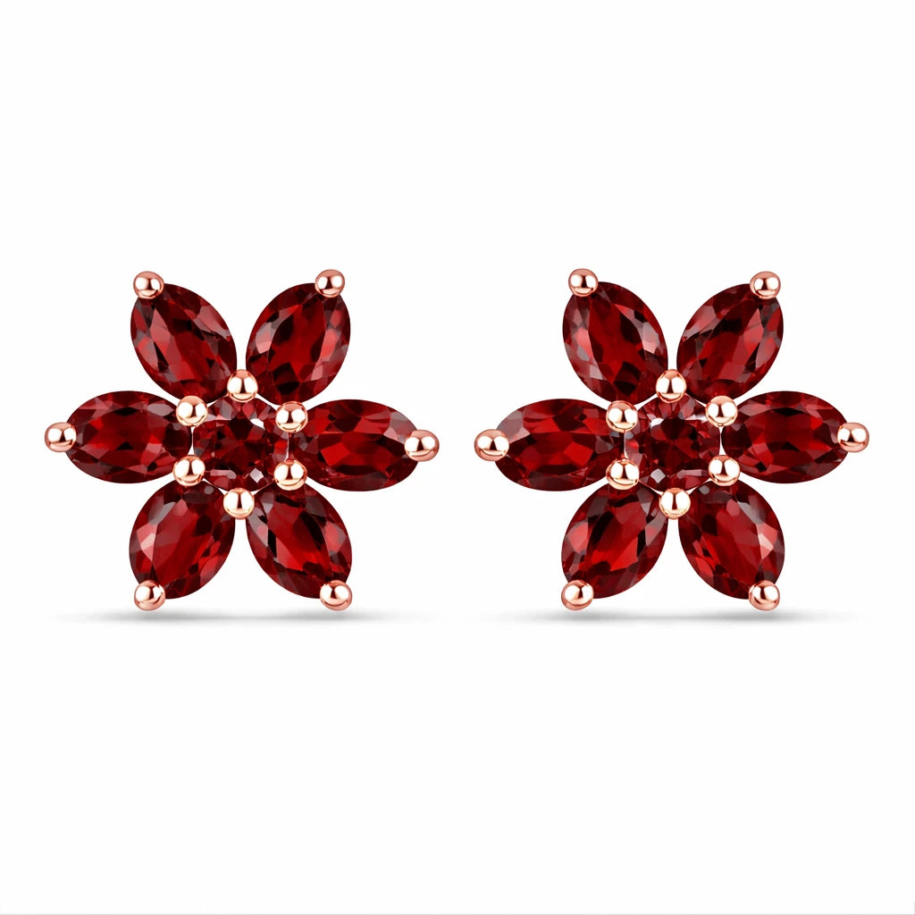 Flower Stud Earrings