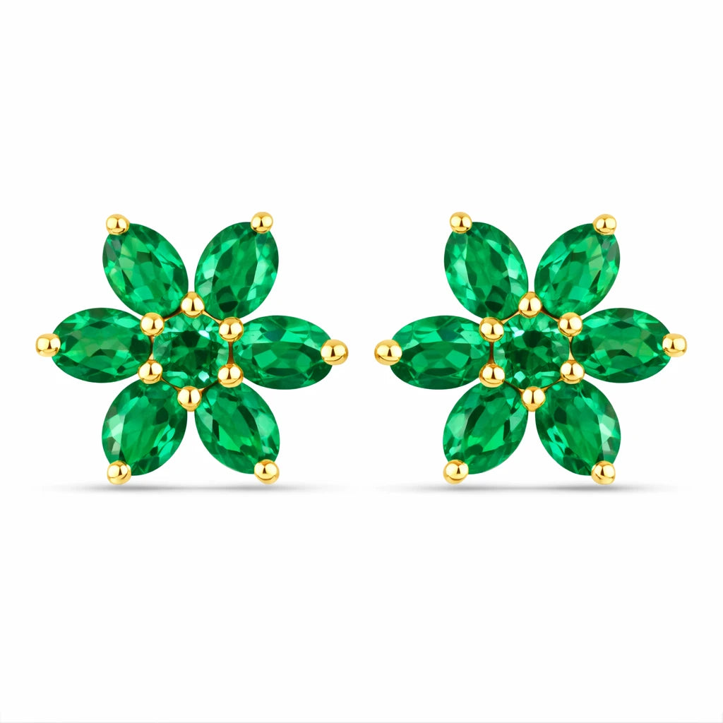 Flower Stud Earrings