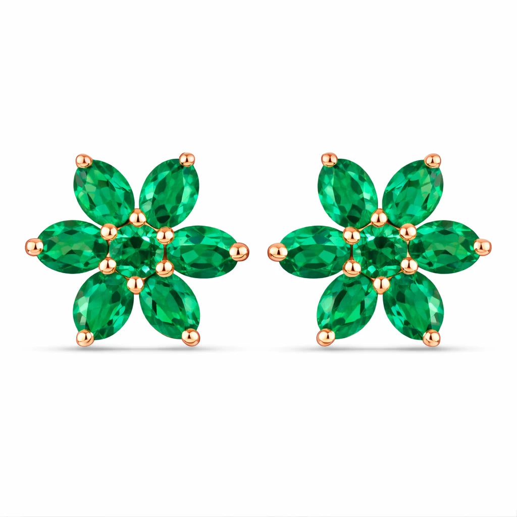 Flower Stud Earrings