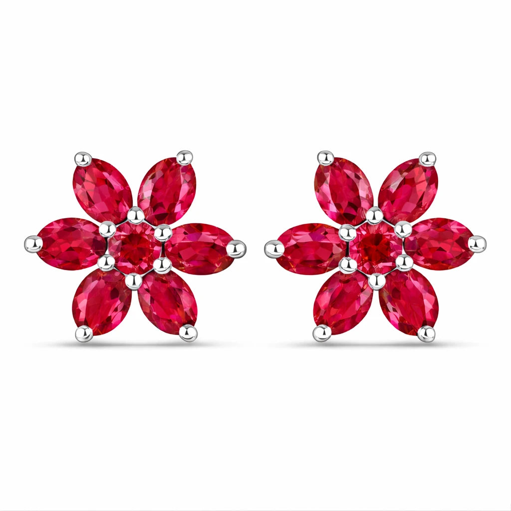 Flower Stud Earrings