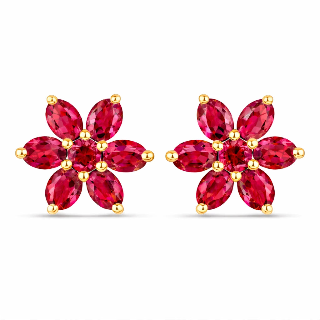 Flower Stud Earrings