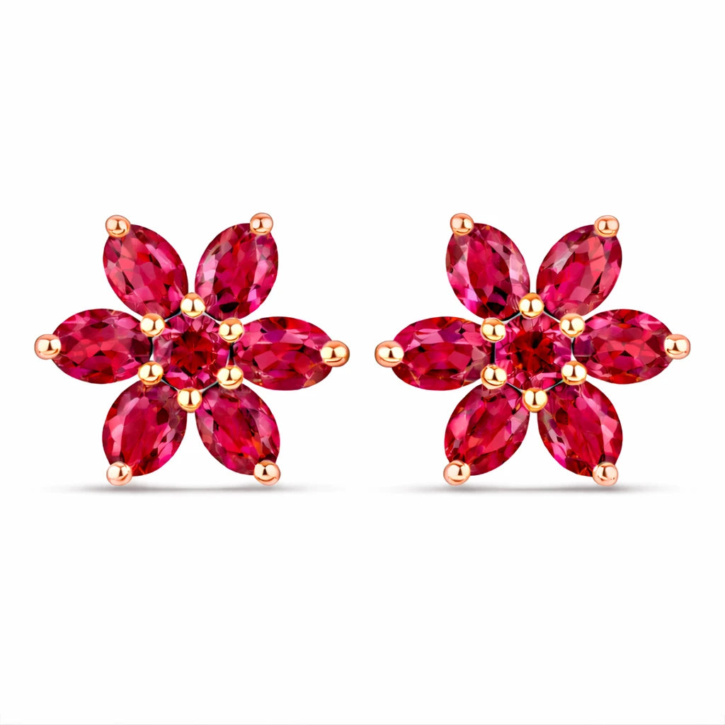 Flower Stud Earrings