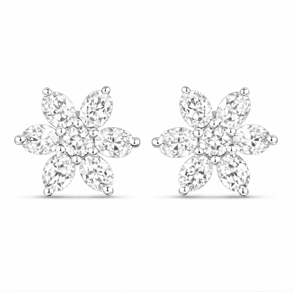 Flower Stud Earrings