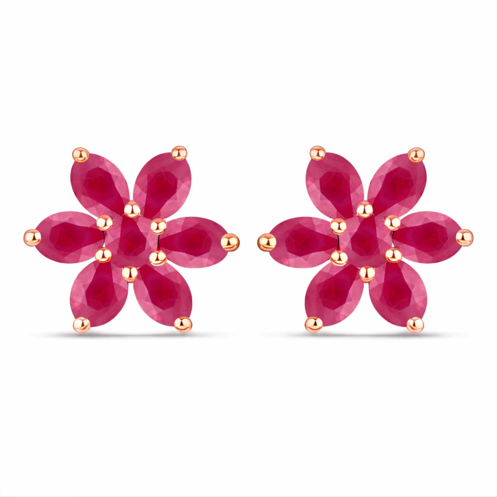 Flower Stud Earrings