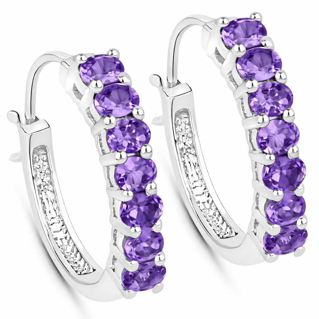 Discotheque Oval-Cut Hoop Earrings