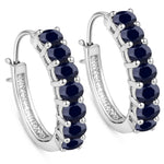 Discotheque Oval-Cut Hoop Earrings