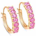 Discotheque Oval-Cut Hoop Earrings