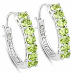 Discotheque Oval-Cut Hoop Earrings