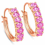Discotheque Oval-Cut Hoop Earrings