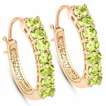 Discotheque Oval-Cut Hoop Earrings