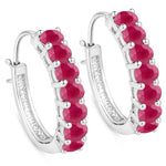 Discotheque Oval-Cut Hoop Earrings