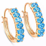 Discotheque Oval-Cut Hoop Earrings