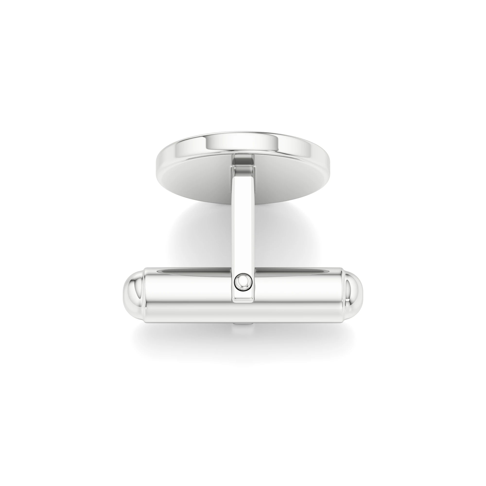 Round Classic Initials Cufflinks