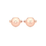 Round Classic Initials Cufflinks