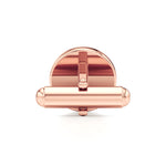 Round Classic Initials Cufflinks