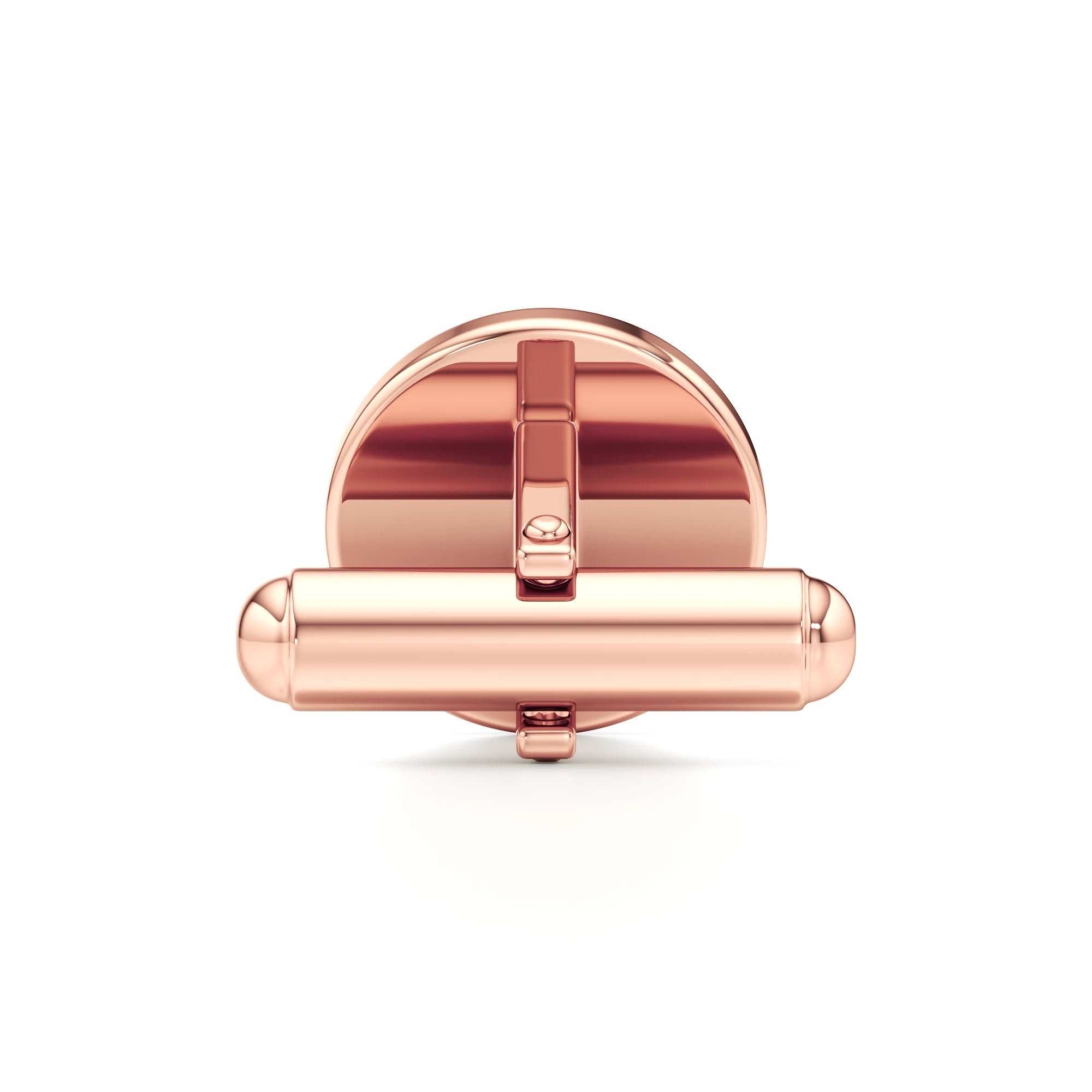 Round Classic Initials Cufflinks