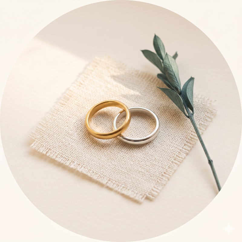 100% Recycled Gold & Silver
