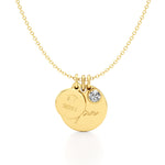 Graduation Necklace with a Diamond Accent