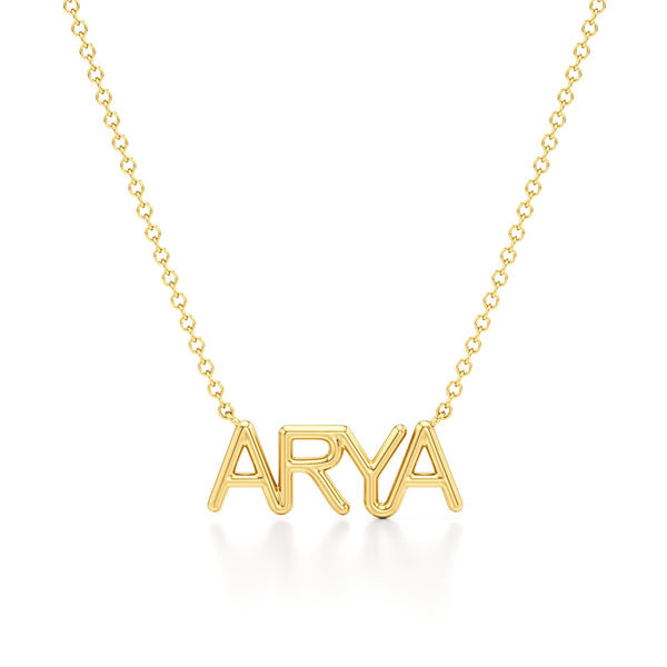 Bold Name Necklace