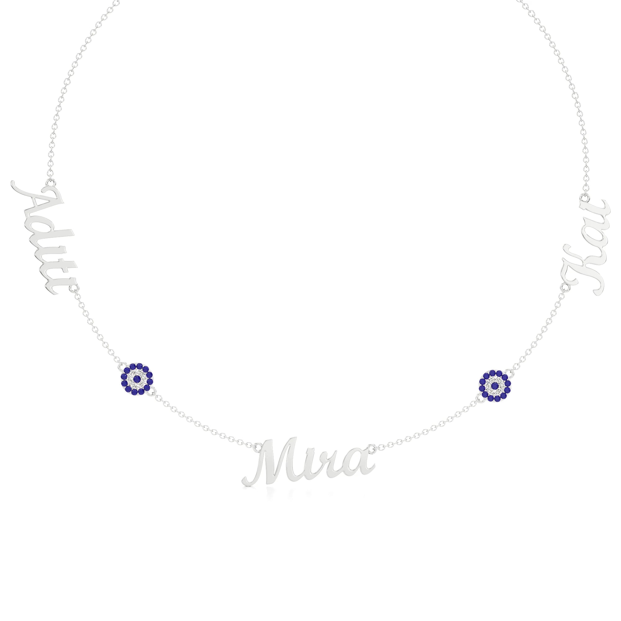Multi Name Evil Eye Necklace