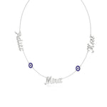 Multi Name Evil Eye Necklace