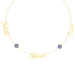 Multi Name Evil Eye Necklace