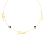 Multi Name Evil Eye Necklace
