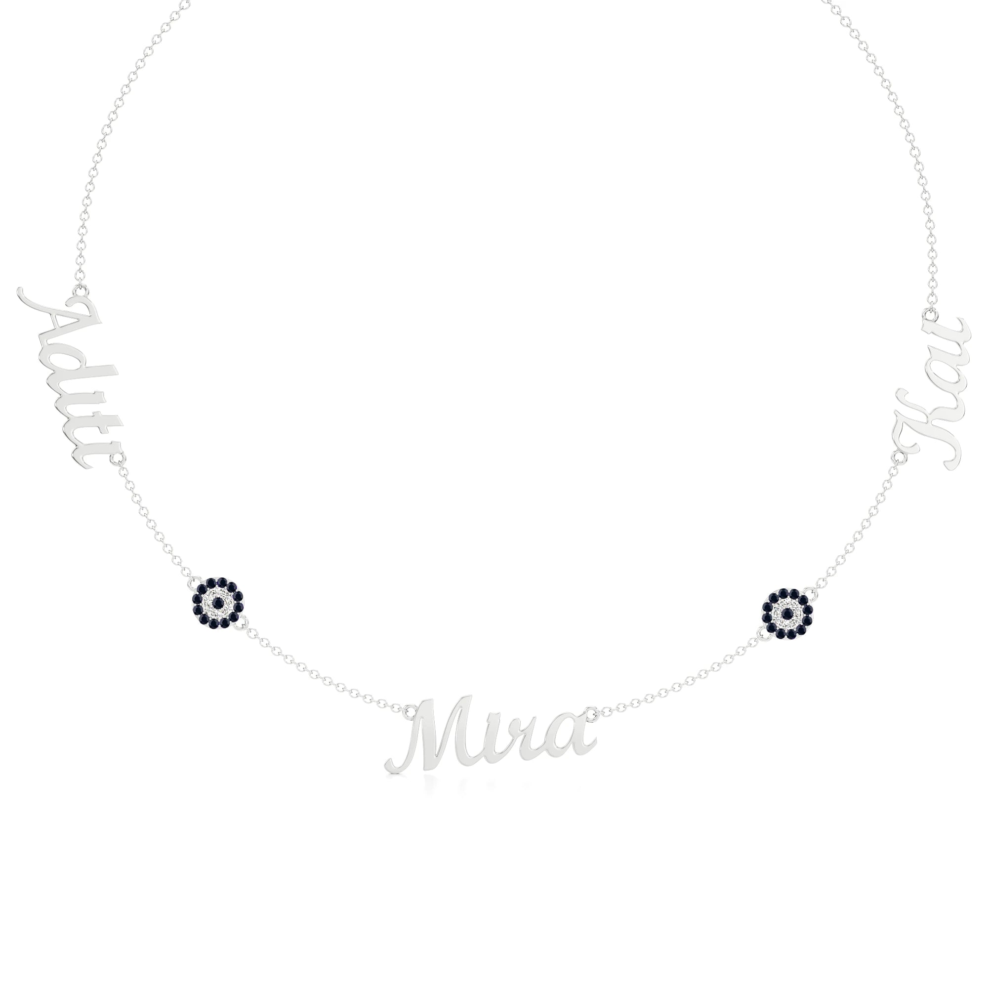 Multi Name Evil Eye Necklace