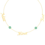 Multi Name Evil Eye Necklace