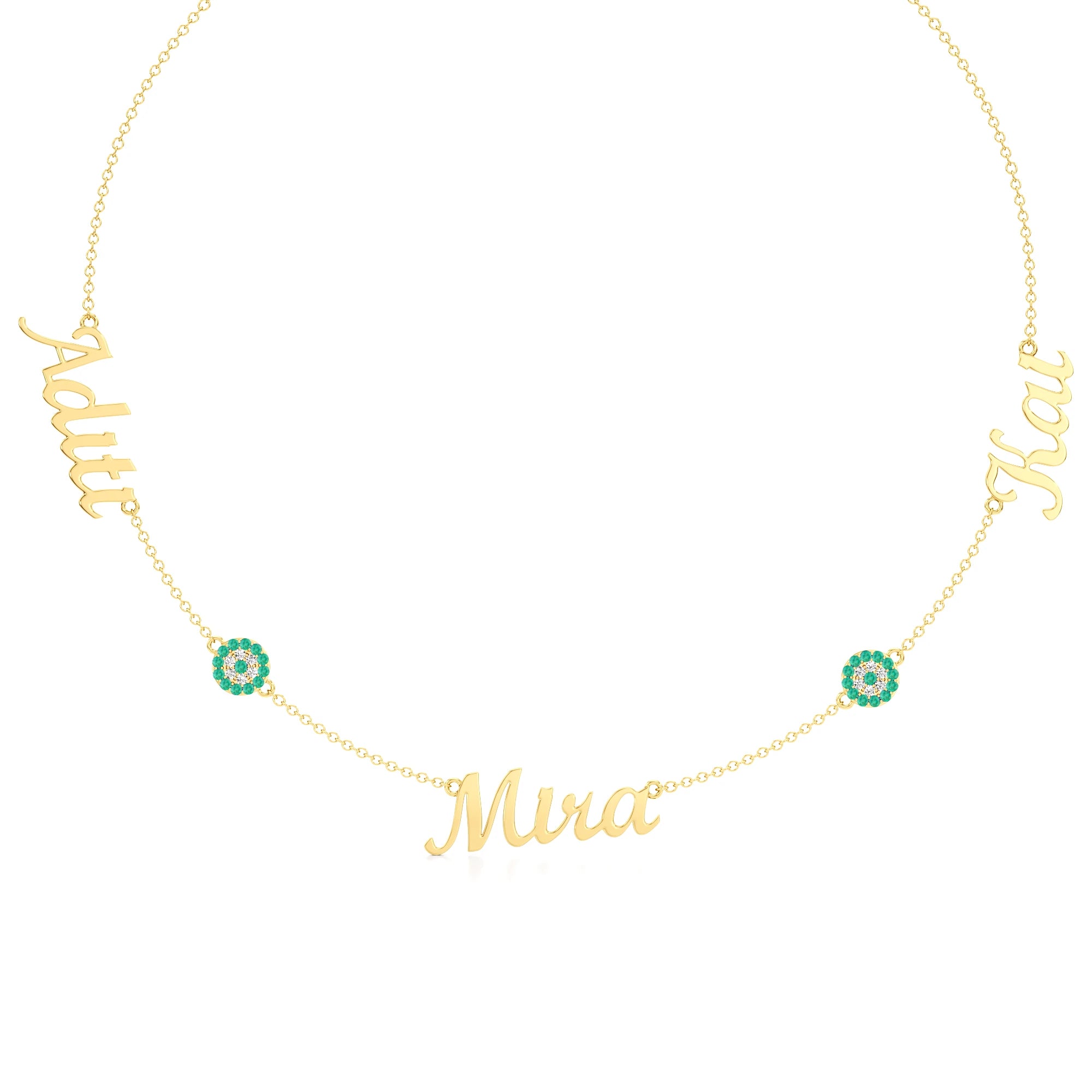 Multi Name Evil Eye Necklace