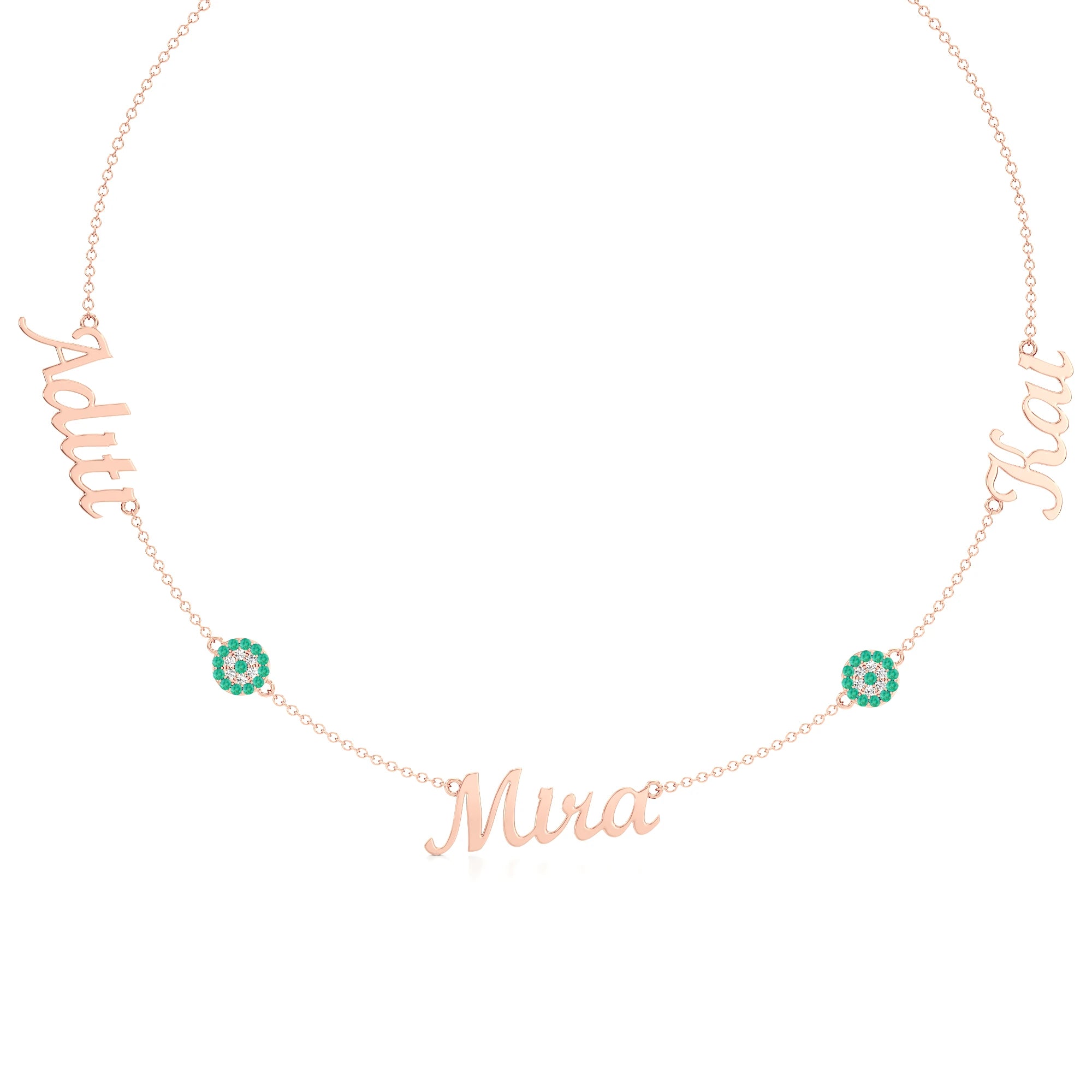 Multi Name Evil Eye Necklace