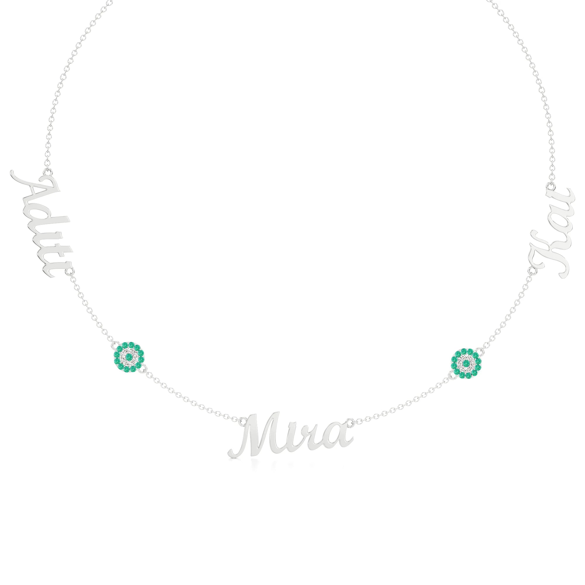 Multi Name Evil Eye Necklace