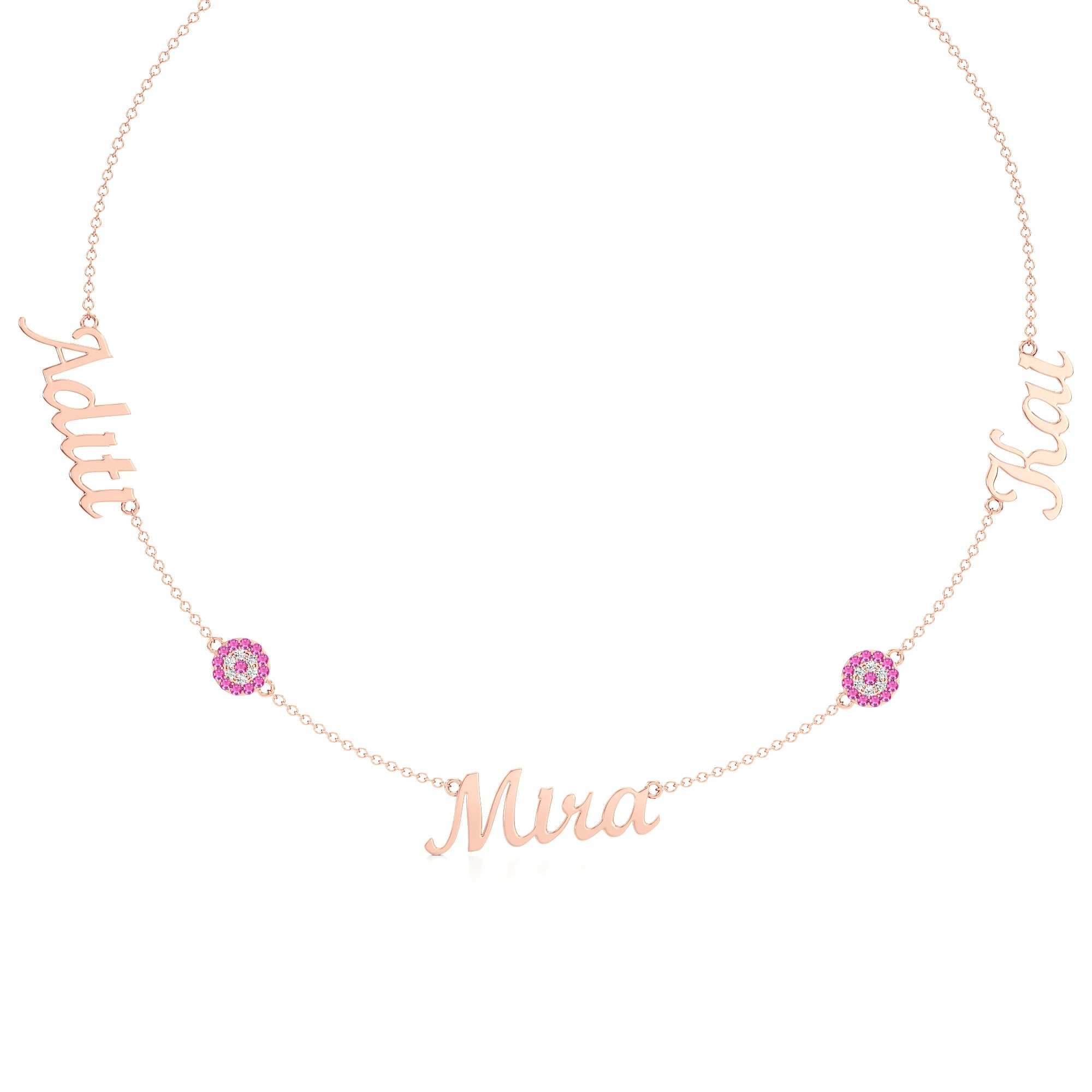 Multi Name Evil Eye Necklace