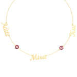 Multi Name Evil Eye Necklace
