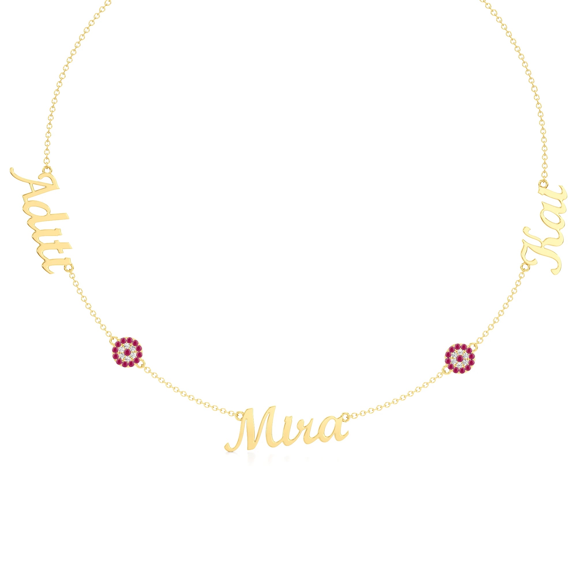Multi Name Evil Eye Necklace