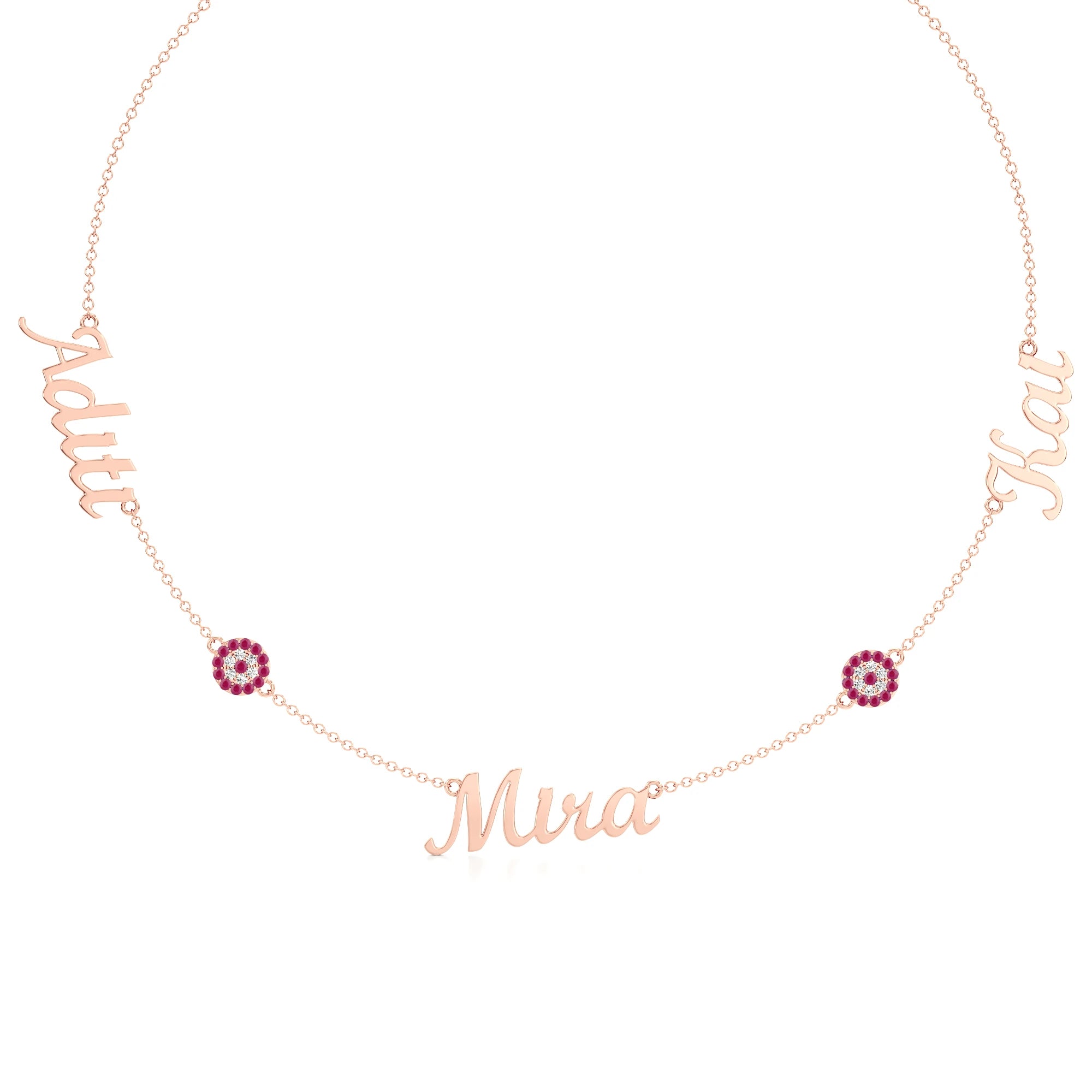 Multi Name Evil Eye Necklace