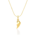 Two Piece Heart Necklace