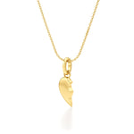 Two Piece Heart Necklace