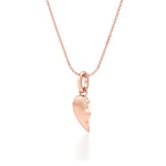 Two Piece Heart Necklace