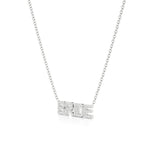 Bride Necklace in Diamond Pavé