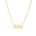 Bride Necklace in Diamond Pavé