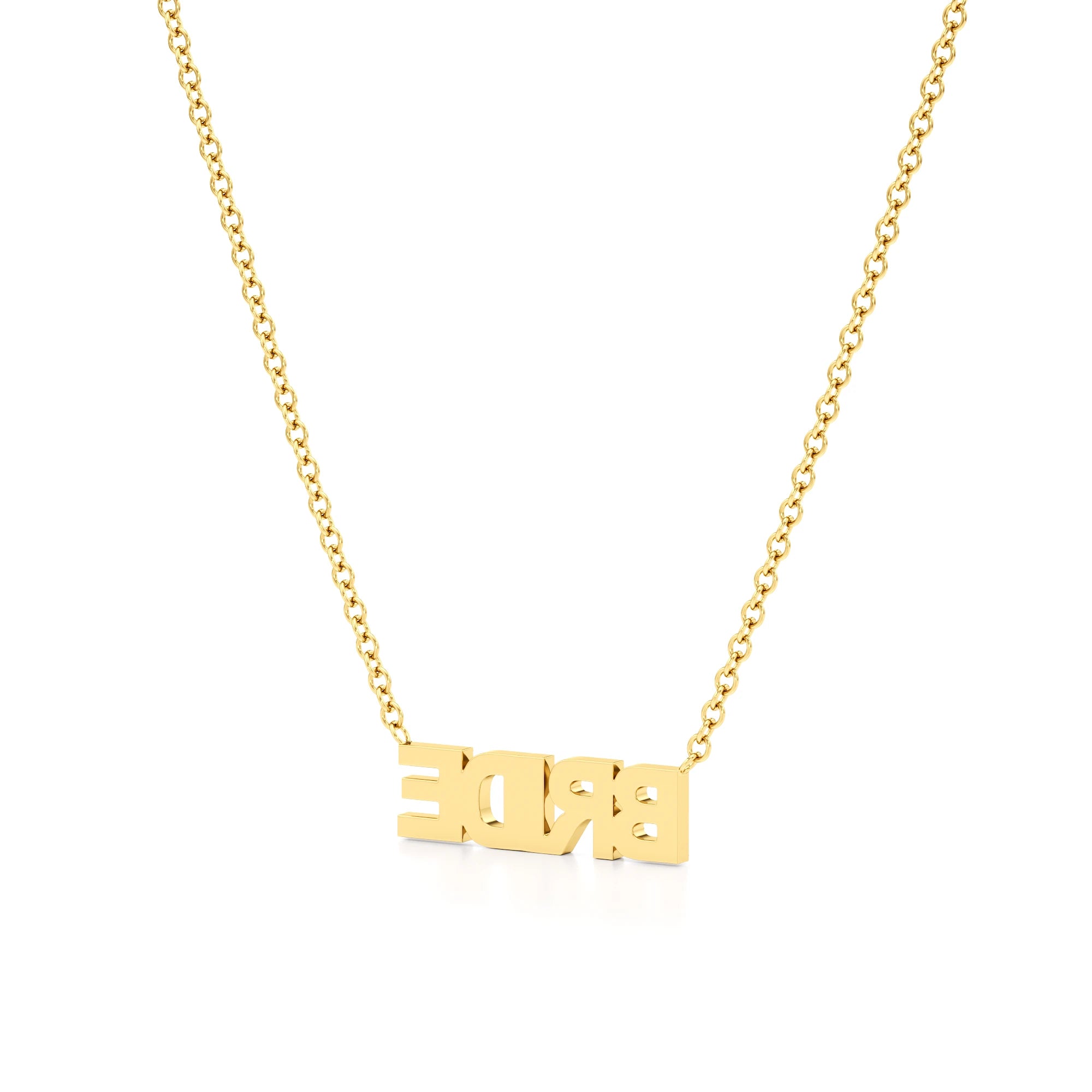 Bride Necklace in Diamond Pavé