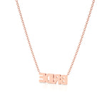 Bride Necklace in Diamond Pavé