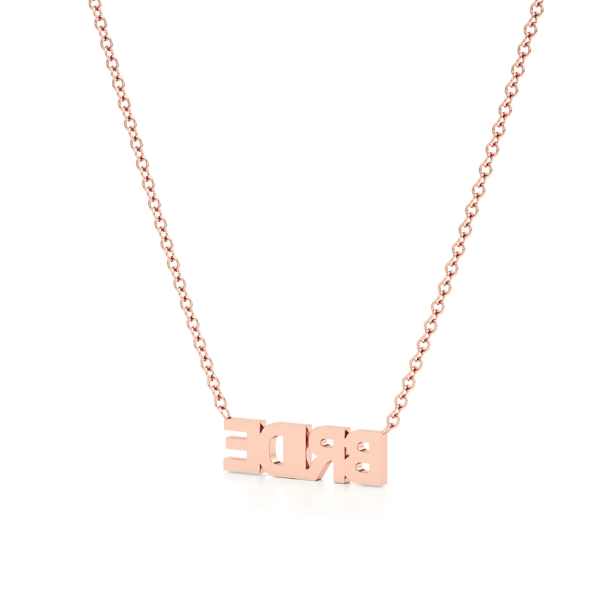 Bride Necklace in Diamond Pavé