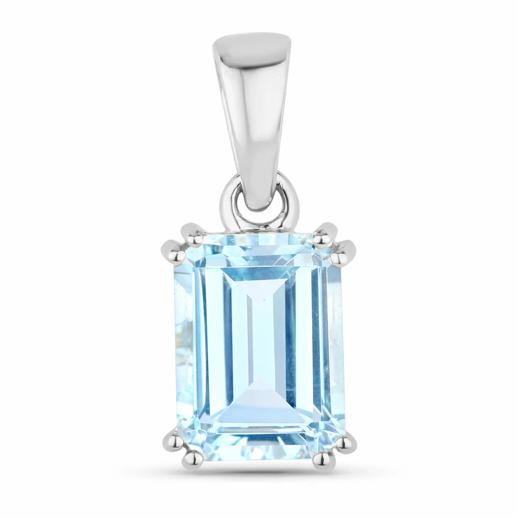 Classic Emerald Cut Pendant