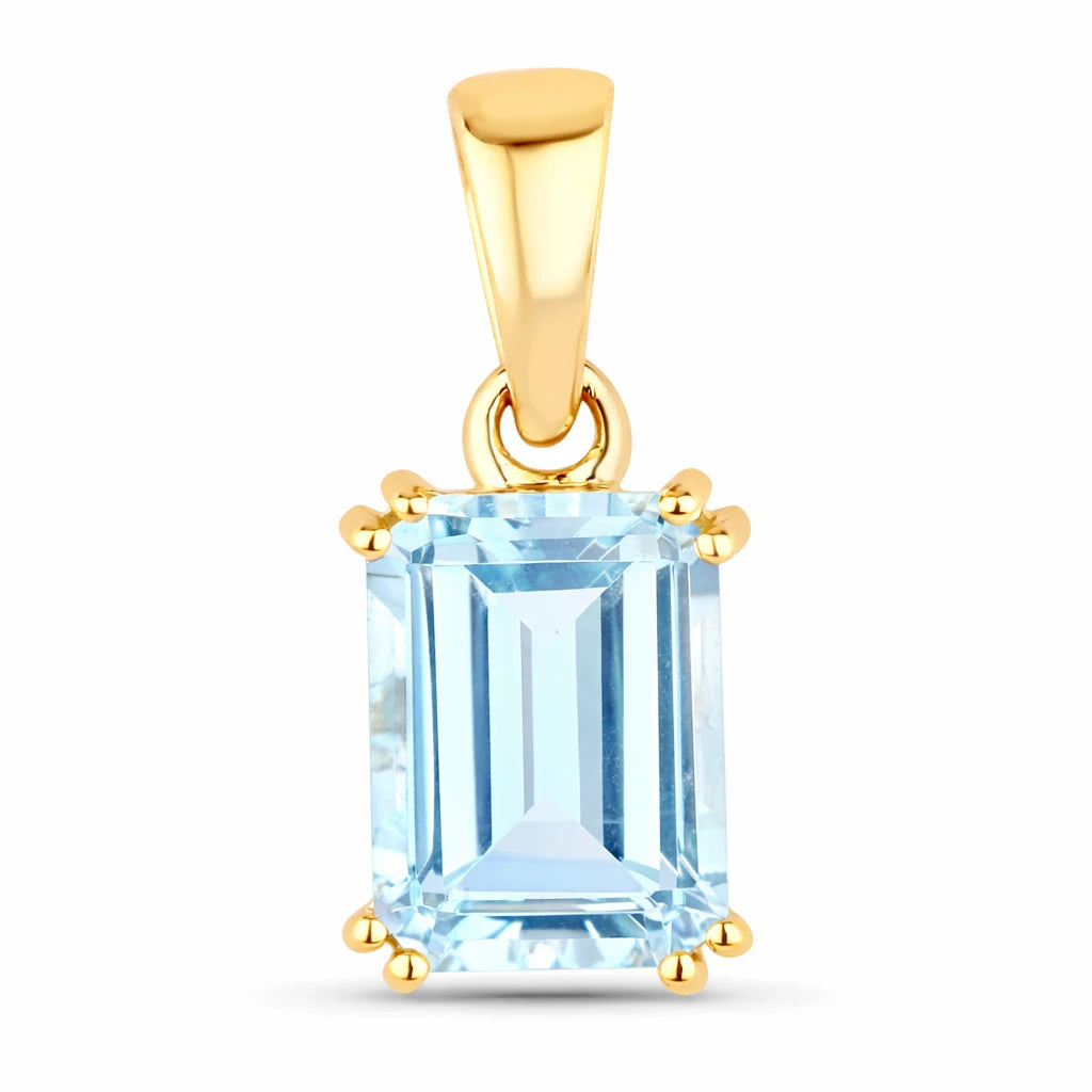 Classic Emerald Cut Pendant
