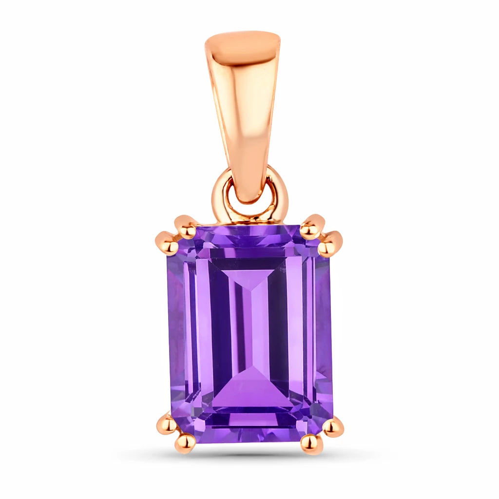 Classic Emerald Cut Pendant
