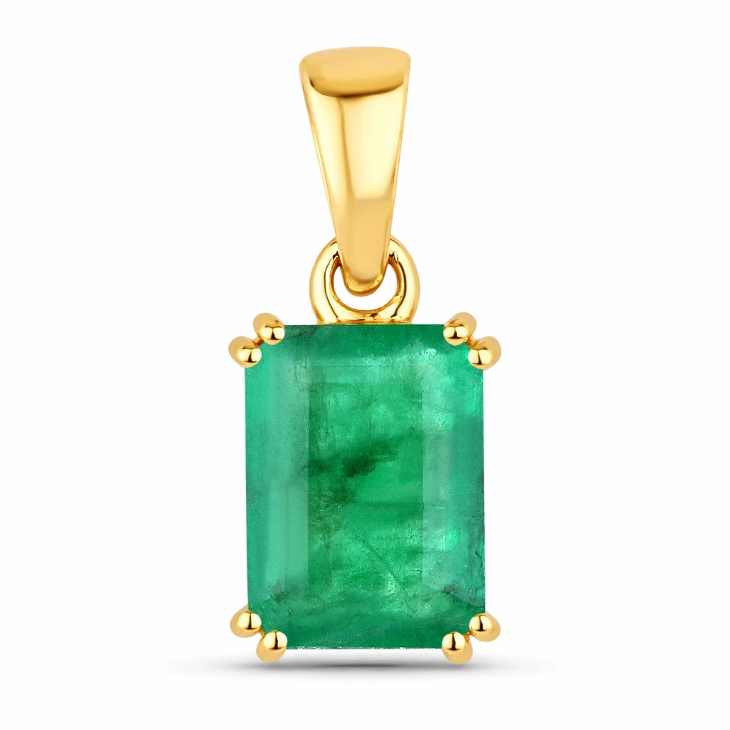 Classic Emerald Cut Pendant