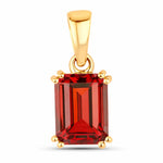 Classic Emerald Cut Pendant