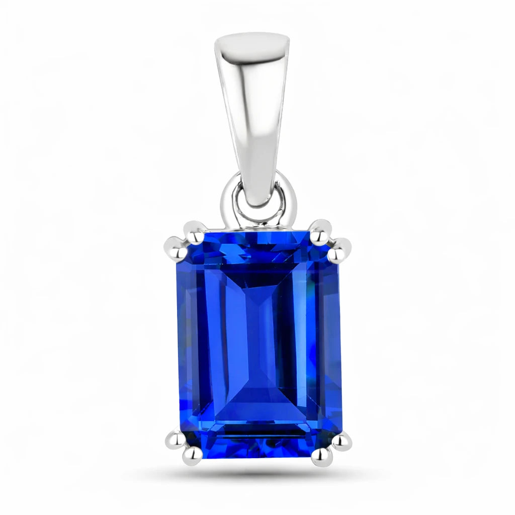 Classic Emerald Cut Pendant